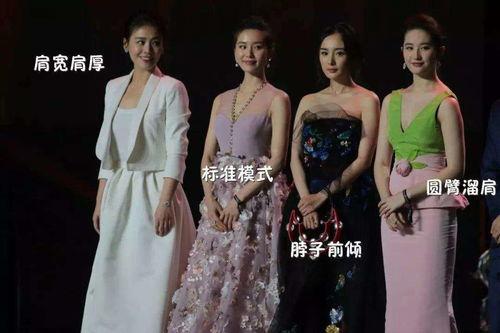 明星网红仪态对比分析,明星网红仪态对比解析