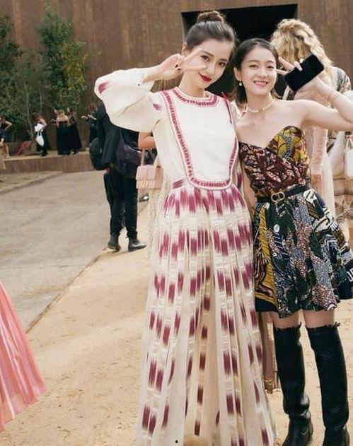 明星网红同框迪奥图片,明星网红齐聚迪奥，时尚盛宴精彩瞬间