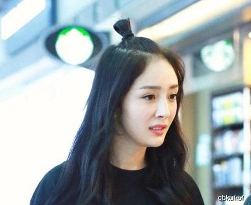 明星网红随意扎发图片,明星网红扎发造型大盘点